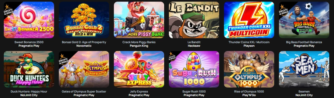 carinabet casino recommended games