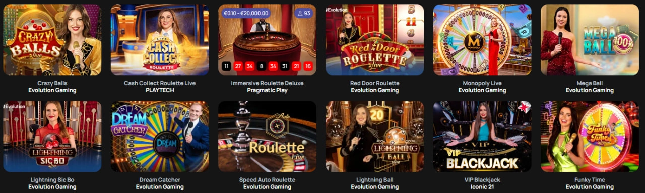 carinabet casino top live slots